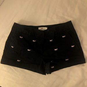 Vineyard Vines navy blue cotton shorts. size 2.